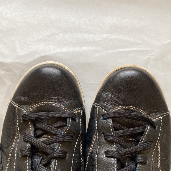 Ked's leather sneakers tennis shoes Women’s Black Size 8.5 walking comfort - Picture 7 of 8